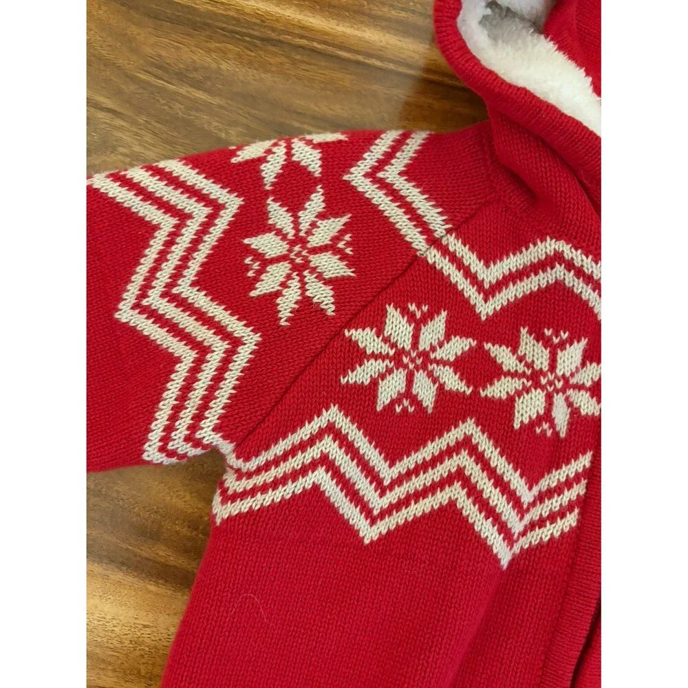 Hanna Andersson Gnome Hoodie Sweater, Size 3T